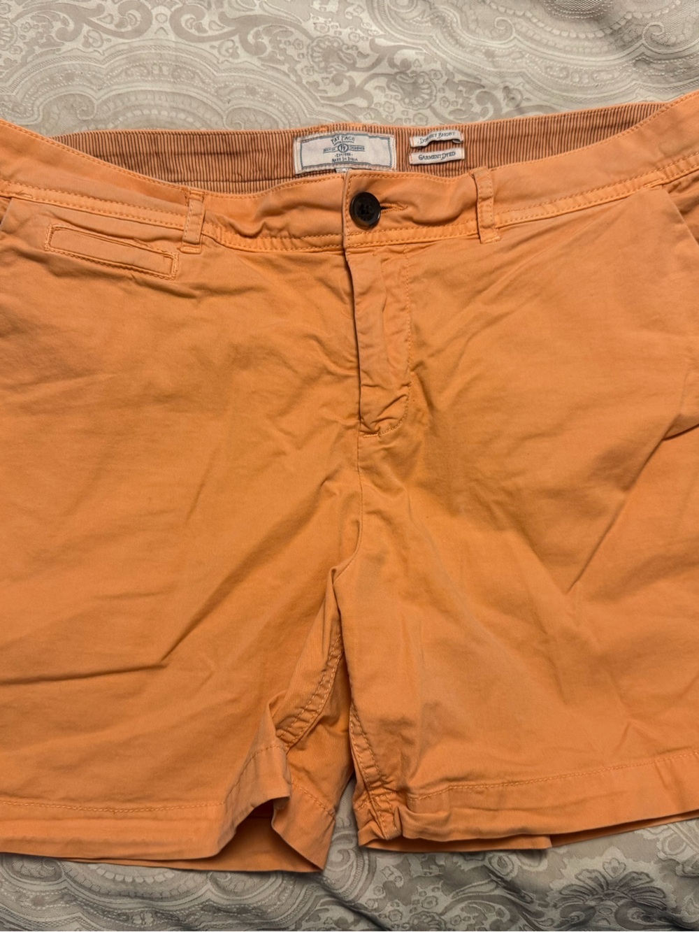 Fat Face Peach-Orange Women’s 5” Shorts Sz10